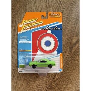 1969 AMC Javelin Big Bad Green 1:64 Scale Model - Johnny Lightning JLCG037